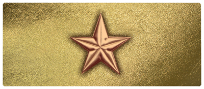 DNSEMP-L-430-CP-GD Star Copper-Gold